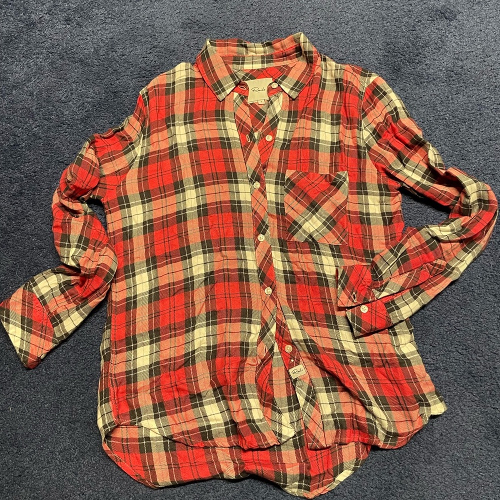 Rails flannel sz small
